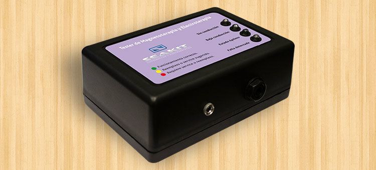 Tester de electroterapia y magnetoterapia Tester electroterapia magneto