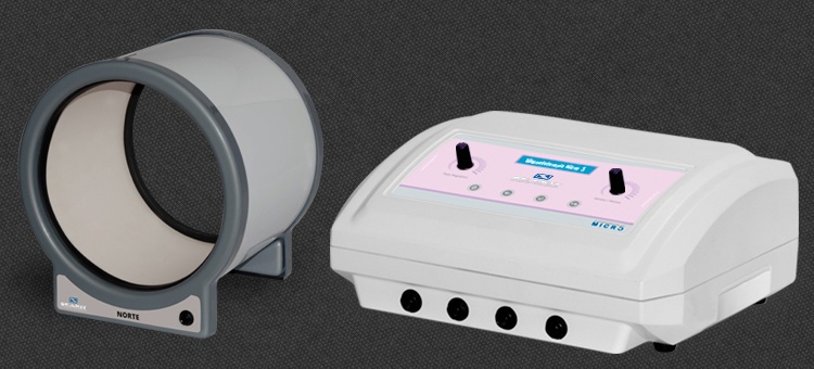 Equipo de magneto Micro 5 Silver Magnetoterapia kinesiología