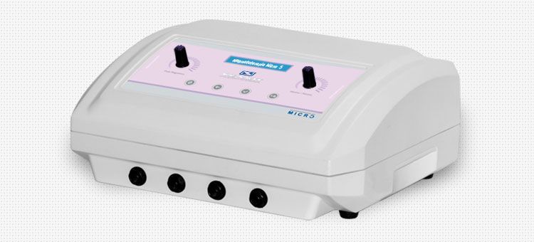 Equipo de magneto Micro 5 Silver Magnetoterapia kinesiología